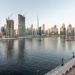Elegant Studio I Burj Khalifa & Canal View